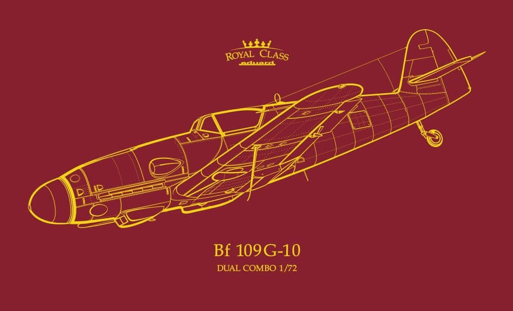 Bf 109G-10 Royal Class Eduard R0022 v měřítku 1/72