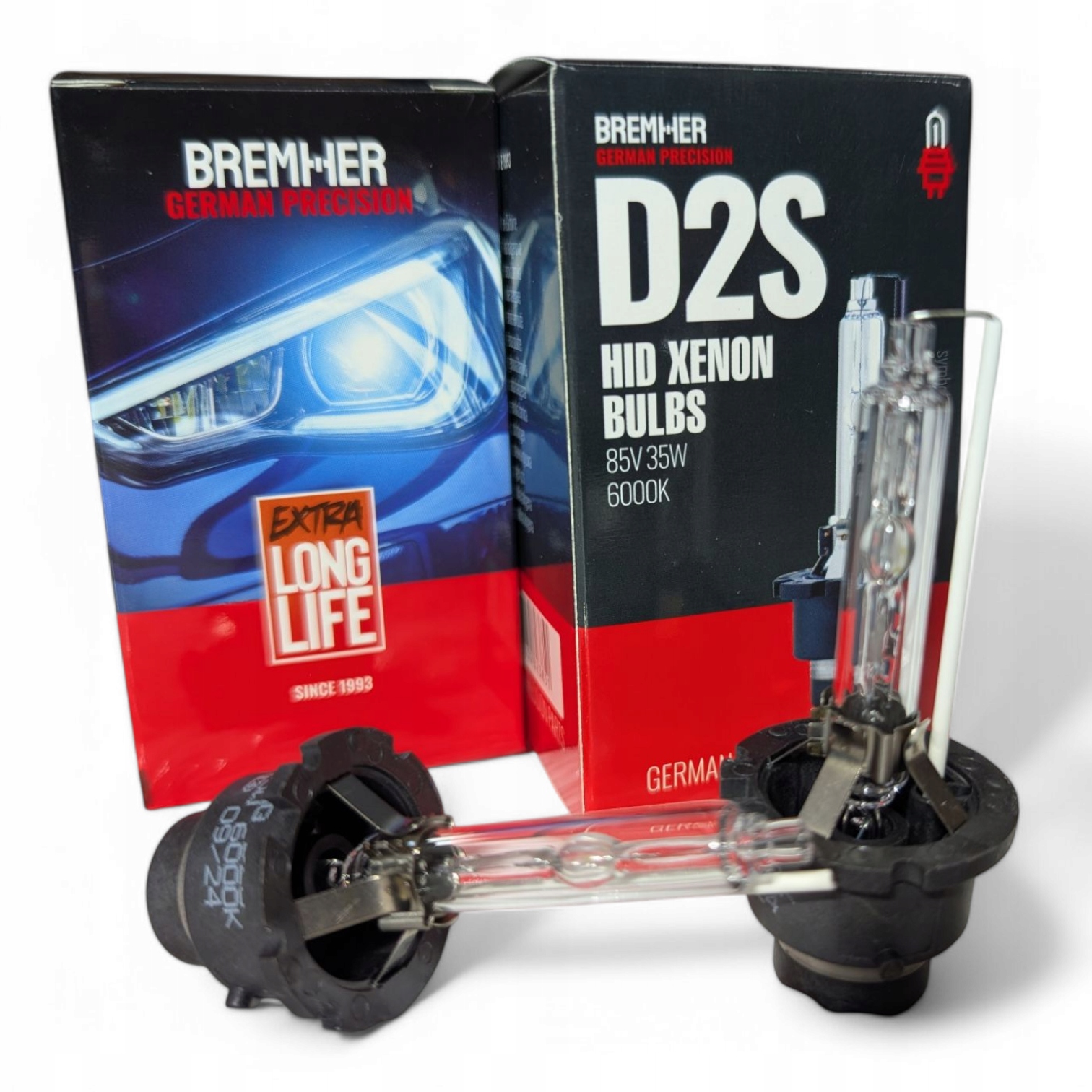 2x Żarówka ksenon żarnik xenon D2S 6000K 35W Pure White palnik Long Life