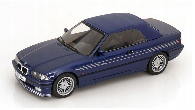 Mcg Bmw Alpina B3 3.2 Cabrio 1996 Modrá 1:18 18320