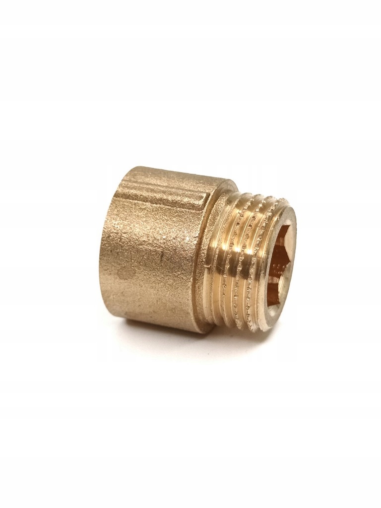 

Przedłużka mosiężna 1/2 cala 1,5cm