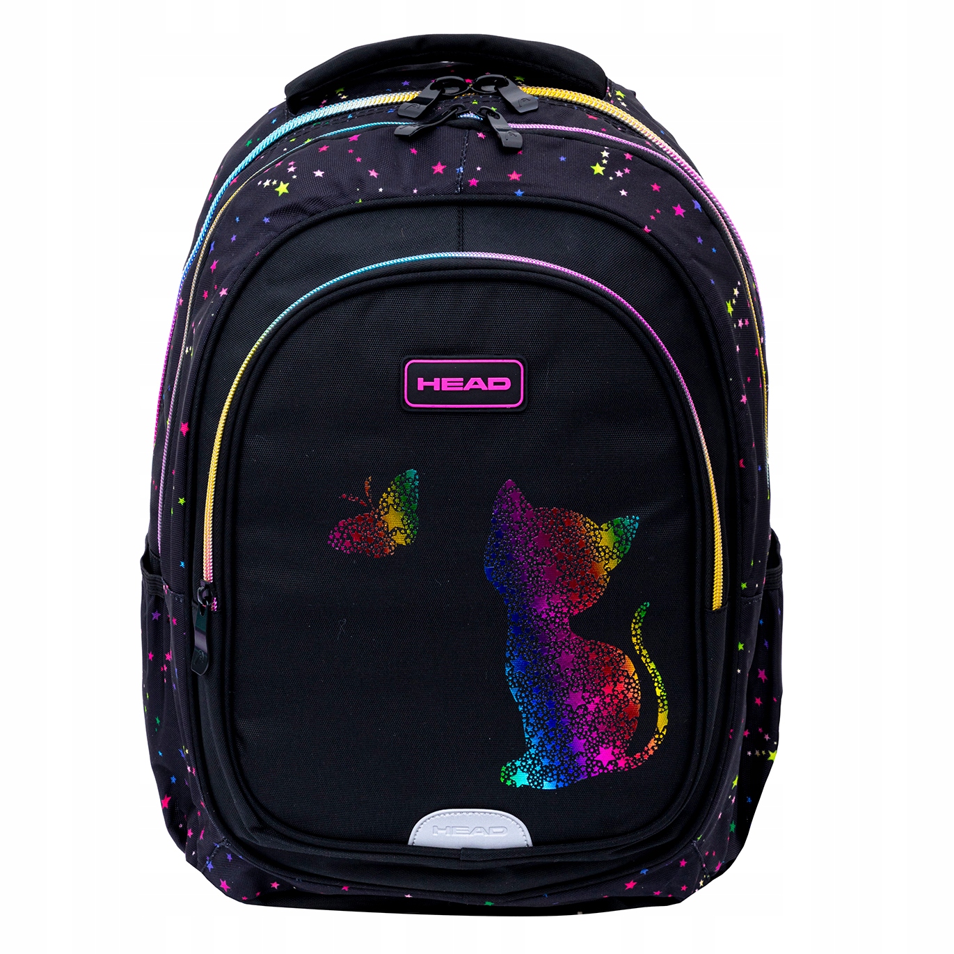 Plecak szkolny Astra Head Golden Effect Rainbow Kitty kotek klasa 4-8 27L