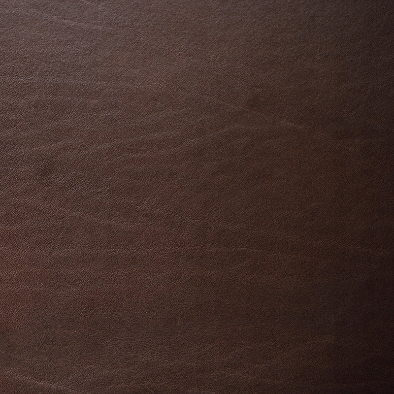 Hovězí kůže lícová příroda tmavě hnědá 3-3,5mm A2