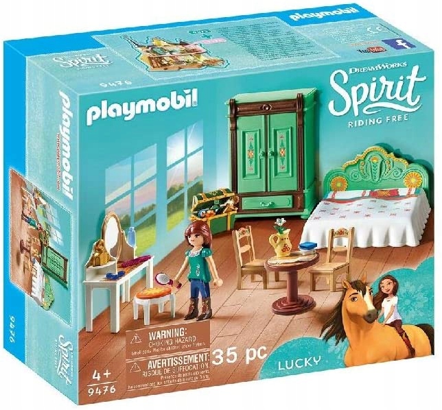 

Playmobil 9476 Spirit Duch Wolności Sypialnia Lucy