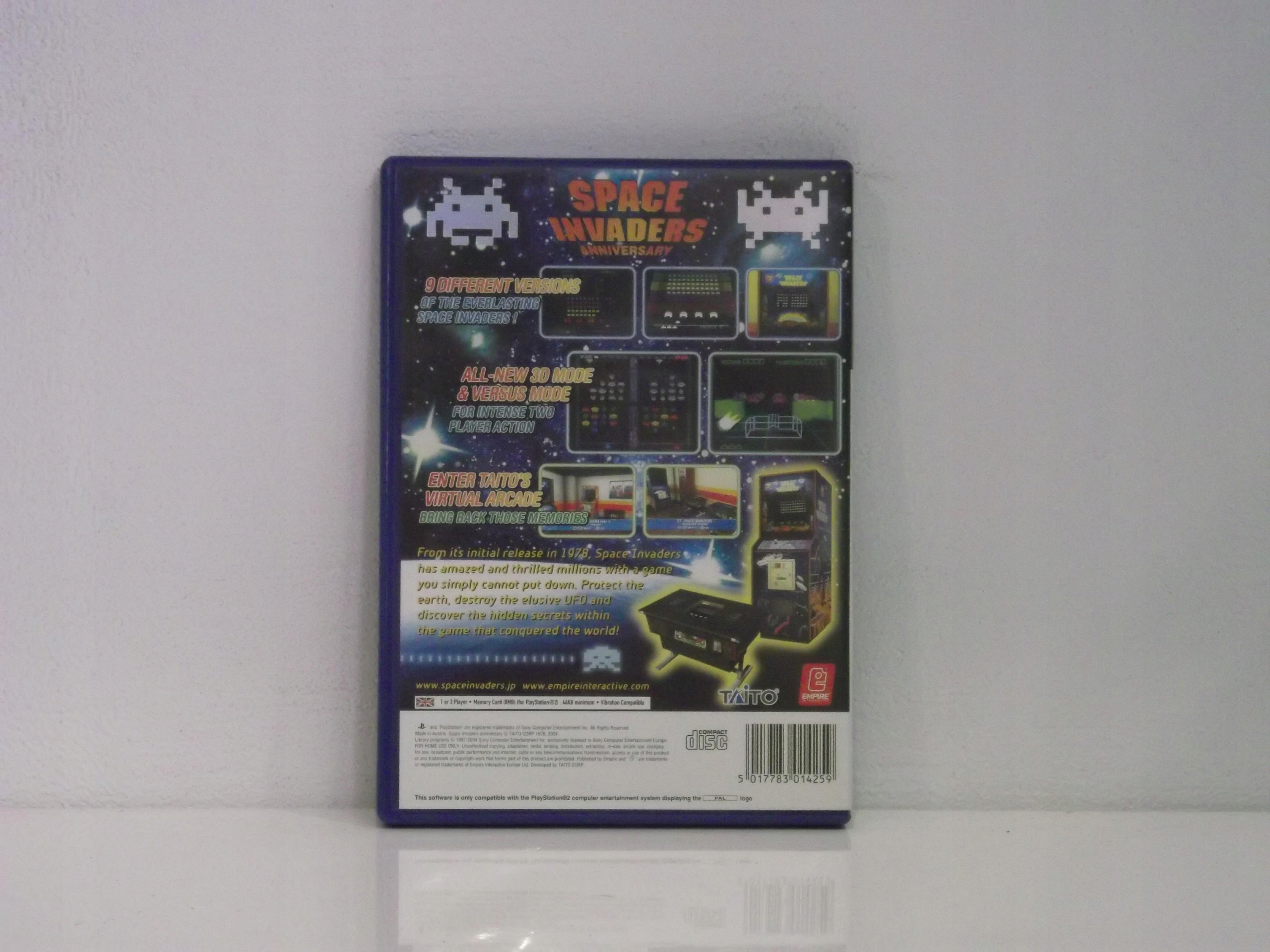 SPACE INVADERS ANNIVERSARY PS2 Tematyka gry akcji