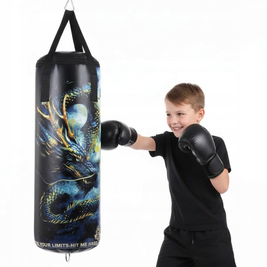 Worek Treningowy Do Boksowania 75 CM Pusty Dla Dzieci 10 Lat Dbx Bushido