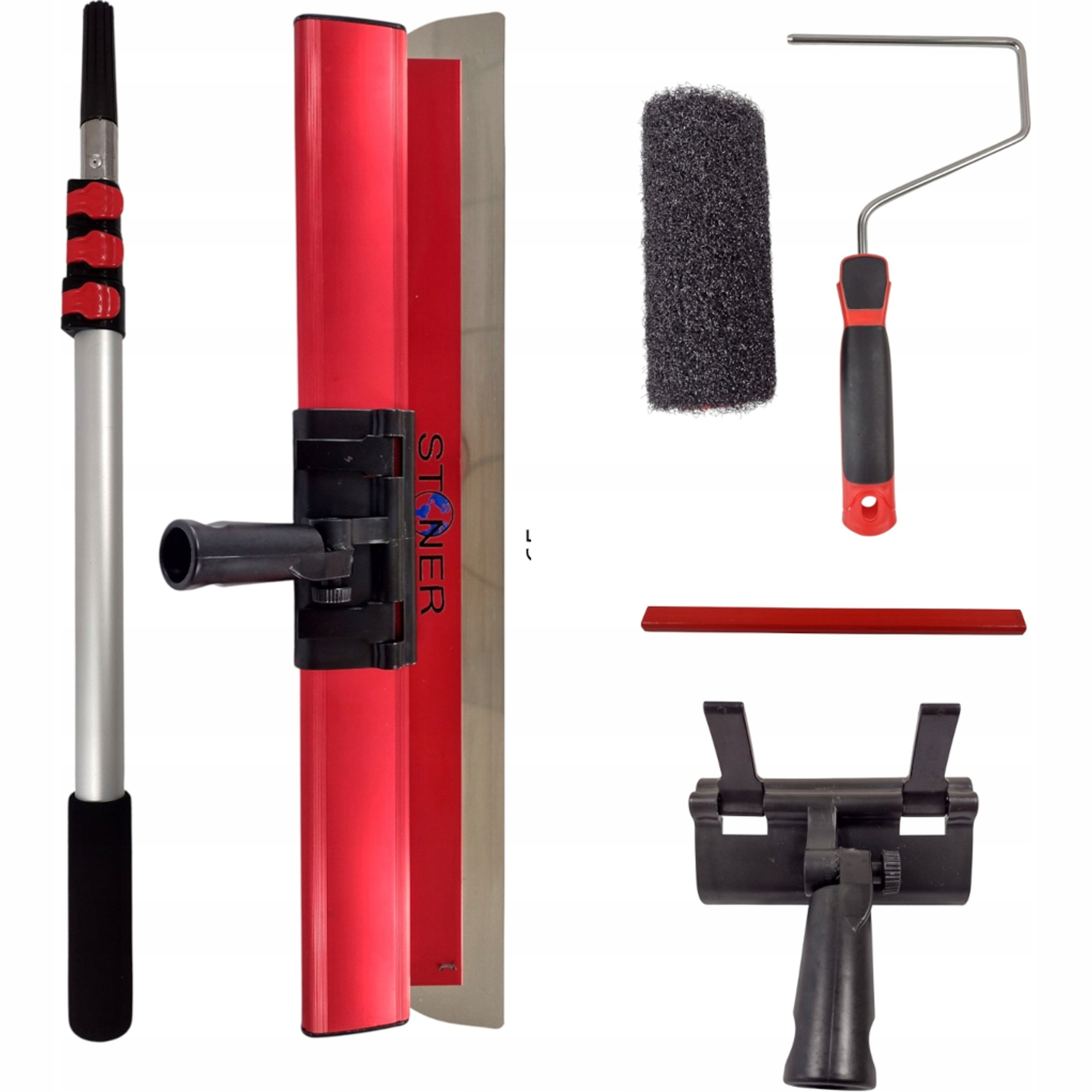 Nôž na vyhladzovanie Stoner 65 cm, teleskopické pero, stierka s valčekom