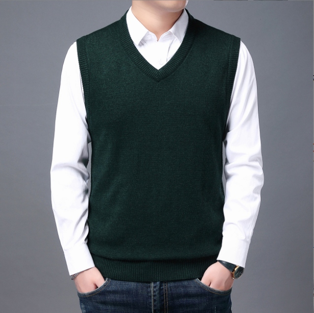 SWETER MĘSKI BEZ RĘKAWÓW Kamizelka Rozmiar XXL