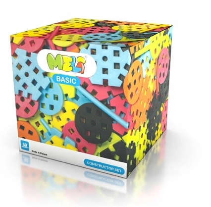 

Klocki Meli 50034 Basic Constructor Set 60 El.