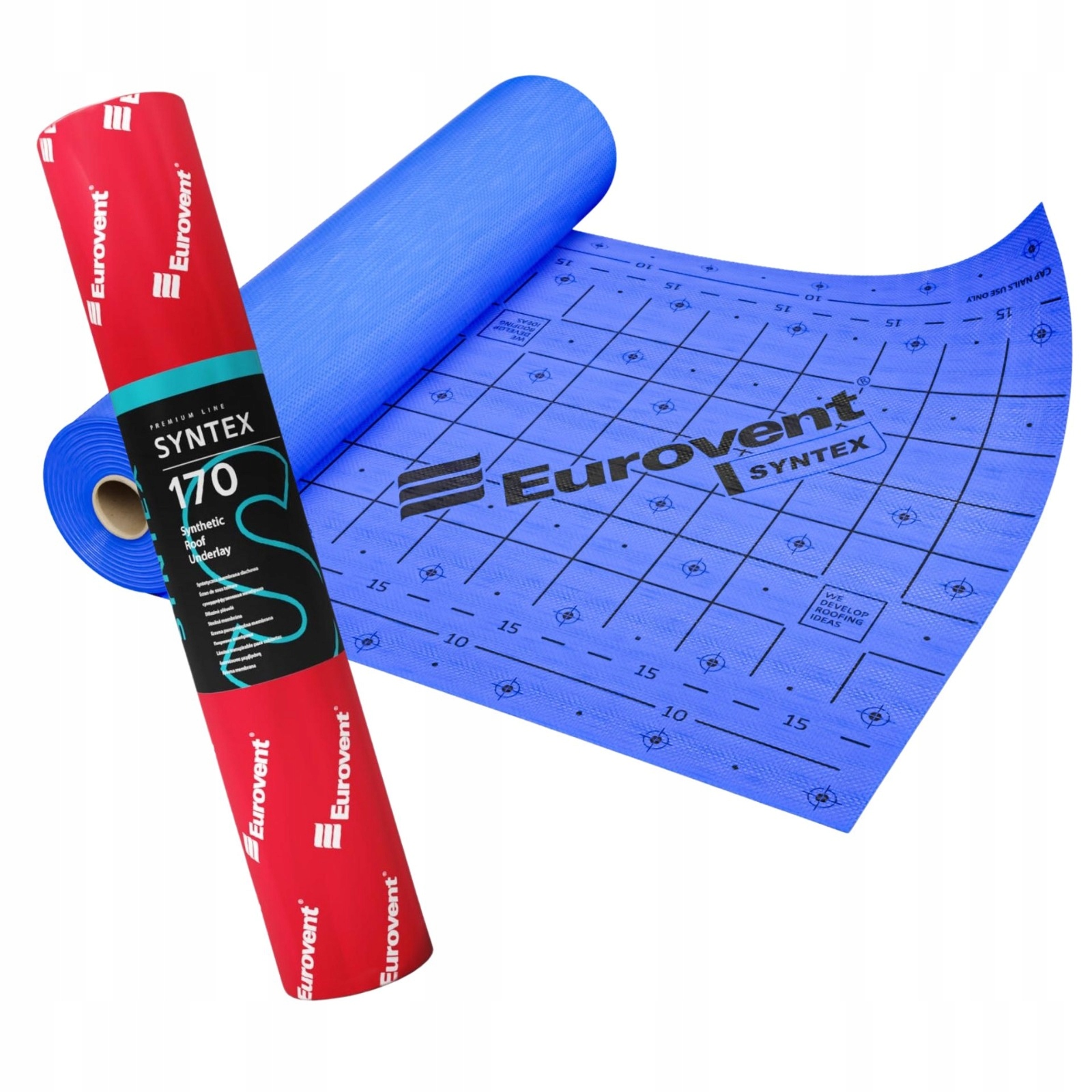 Membrana Dachowa Eurovent Syntex Łupek Gont Bitumiczny 170g 61m2