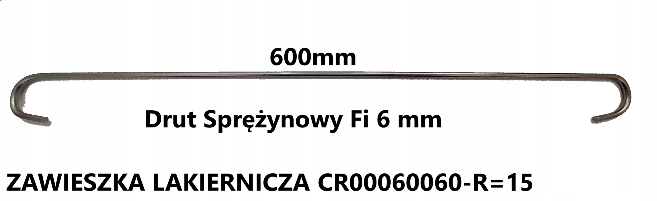 

Zawieszka Lakiernicza CR00060060-R=15 1szt.