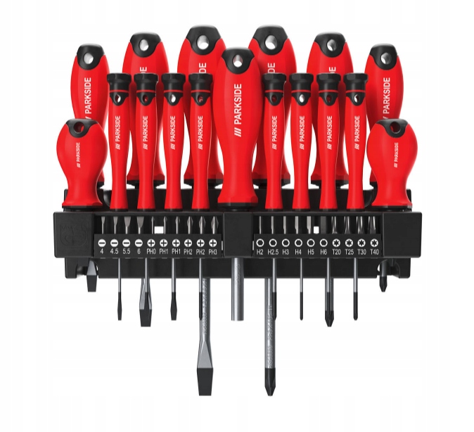 Zestaw bitów i wkrętaków, 37-częściowy PARKSIDE EAN (GTIN) 4055334604215