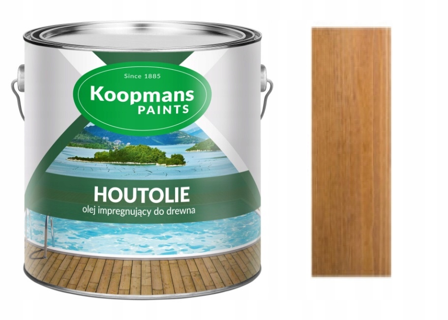 Koopmans Houtolie 20 L Impregnační Olej Na Dřevo 106 Ořech Brazilský