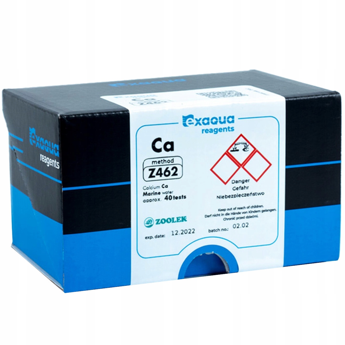 Levně Exaqua Vápník Ca mořská voda Z462 Činidla pro fotometr PRO3/PRO6