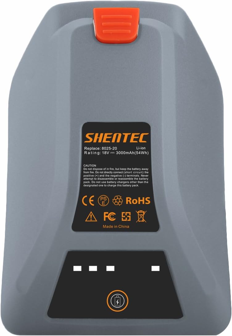 Lítium-iónový akumulátor Shentec 18V 3000 mAh pre kosačku Gardena 04025-20