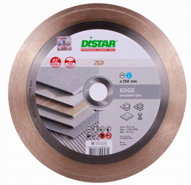 

Tarcza diamentowa 250 mm Distar 1A1R Edge Gres