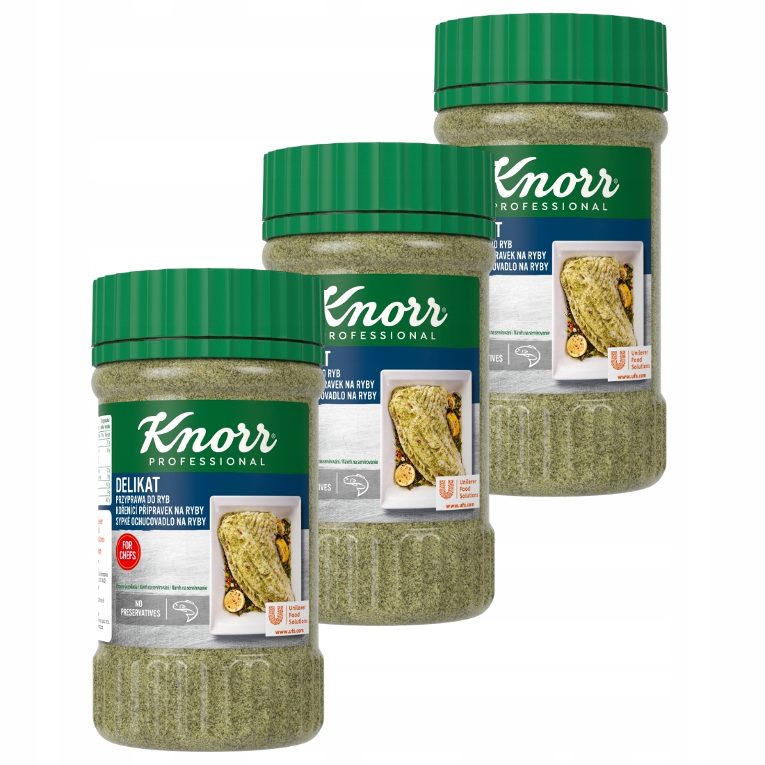Knorr Professional Delikat Przyprawa do ryb 3x600 g