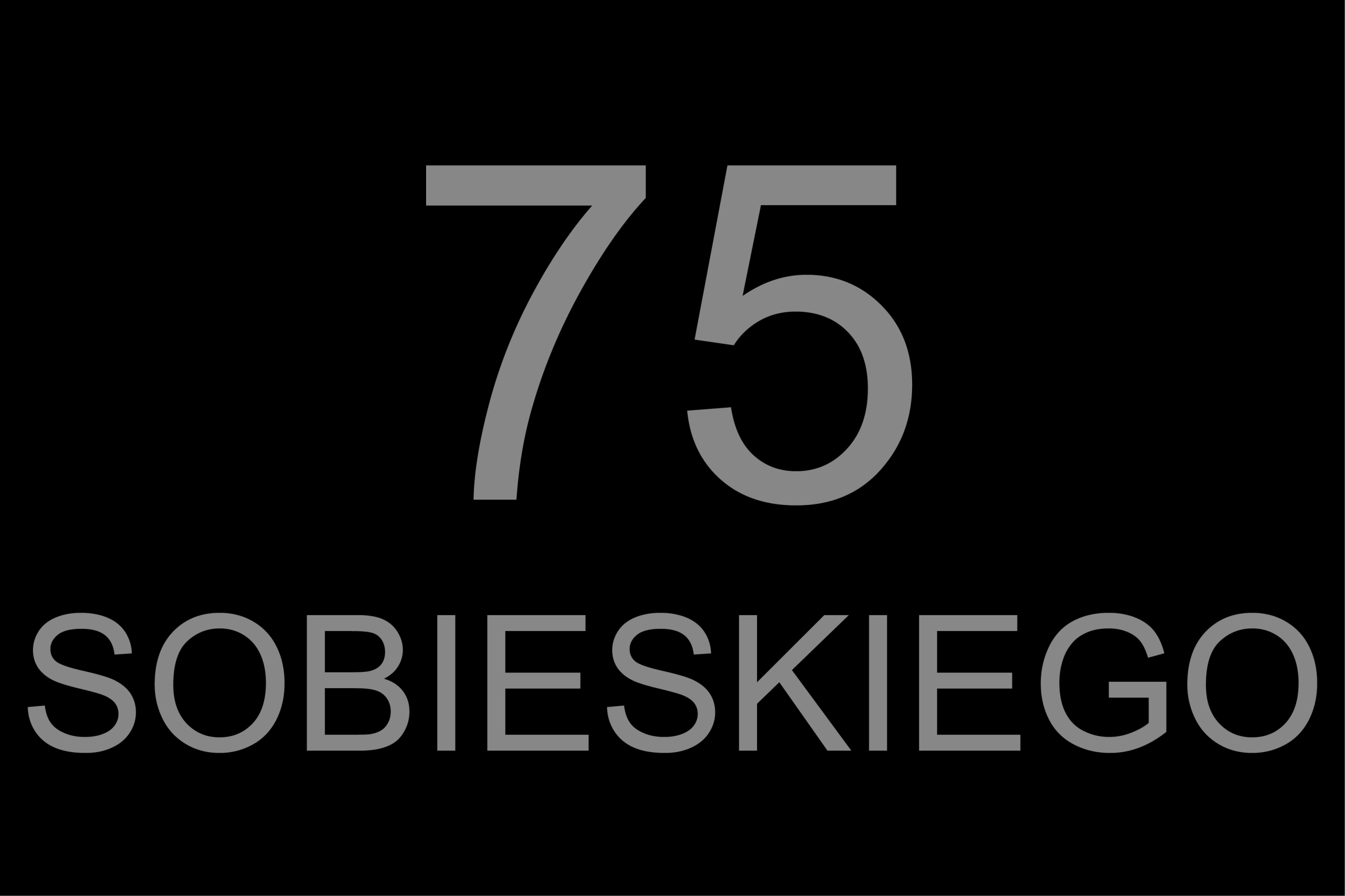 Tabliczka Tablica ADRESOWA ALUMINIOWA Numer domu Marka inna