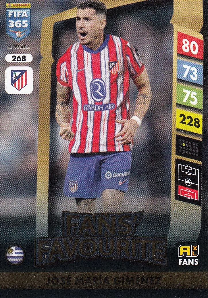Fifa 365 2025 Fans' Favourite Jose Maria Gimenez 268