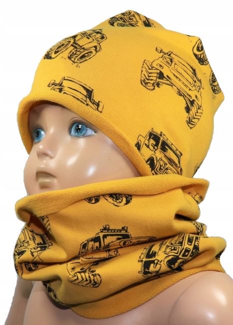 

Czapka i Komin Komplet Pojedynczy 40-50