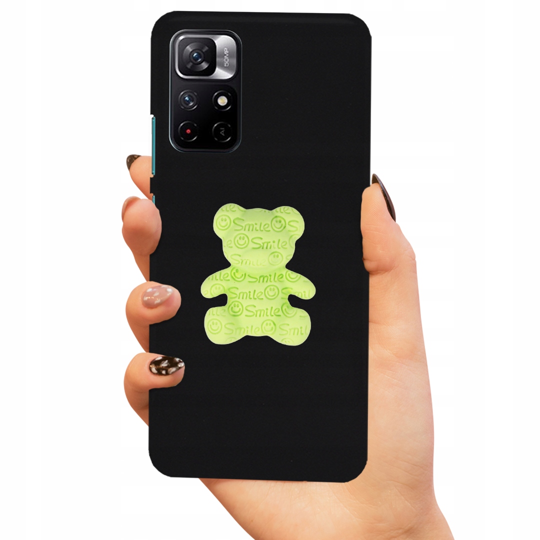 Puzdro Na Matný Xiaomi Redmi Note 11 5 G, Puzdro Pre Medvedíka 3D