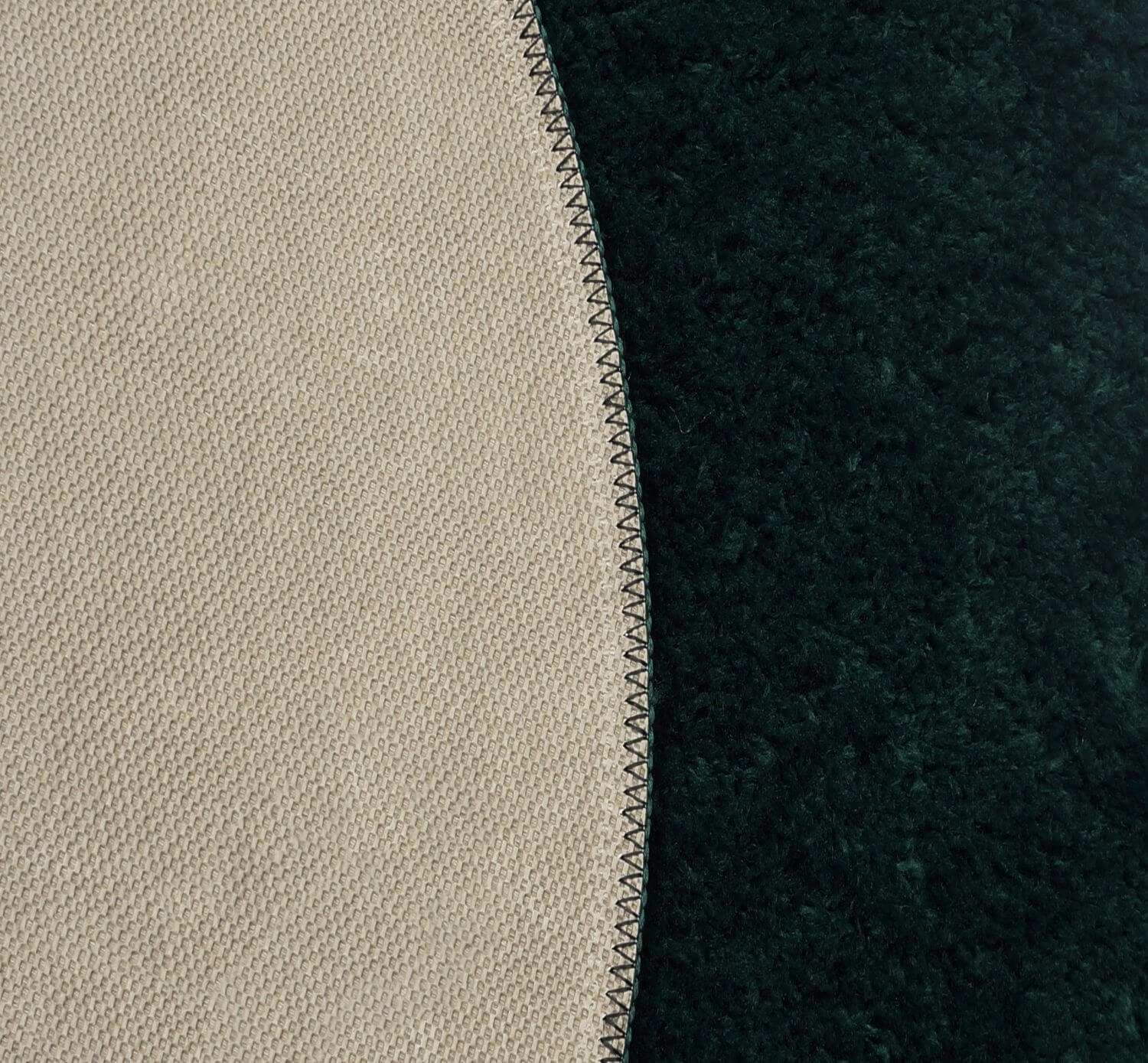 DYWAN SHAGGY OKRĄGŁY WŁOCHATY DO SALONU SYPIALNI PLUSZOWY ZIELONY 60X60 Marka Eureka Home