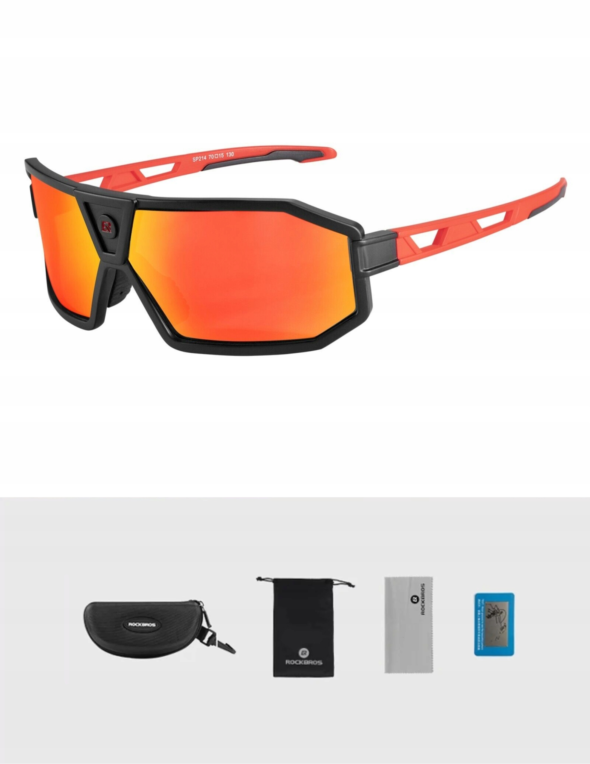 

Okulary na rower z polaryzacją Rockbros SP214BK