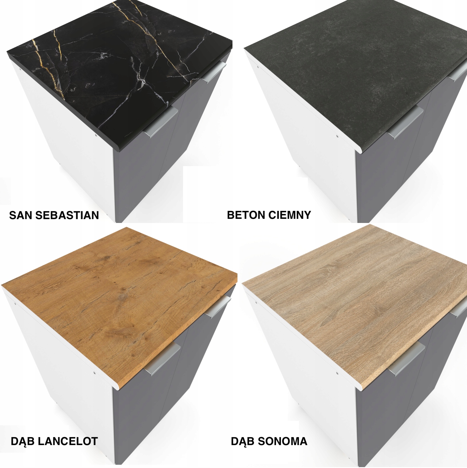 Kuchyňská Pracovní Deska 180 CM Matná 4 Barvy 28 MM