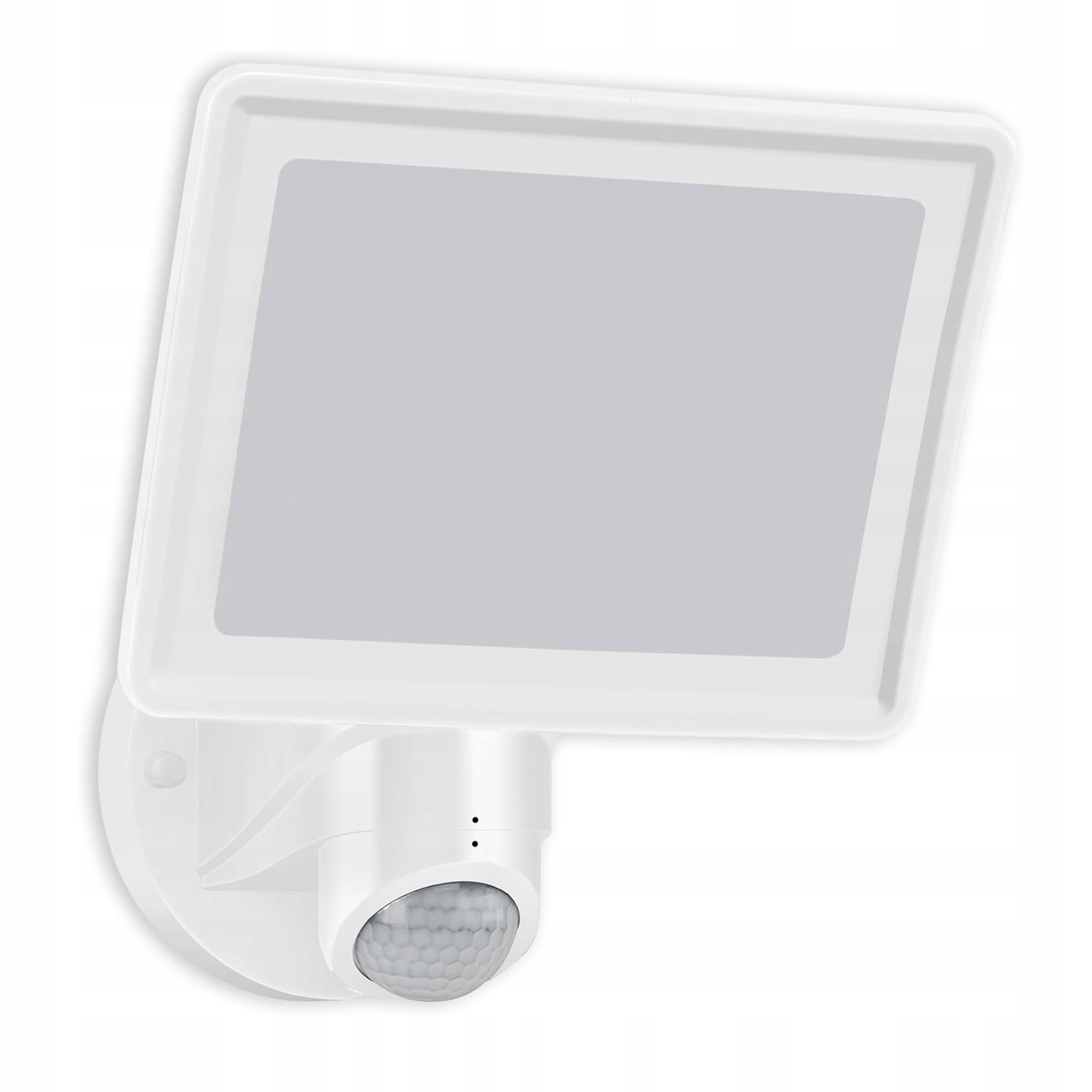 Led reflektorová lampa s pohybovým senzorem, bílá, IP44 20 W, 2000 lm, 4000 K