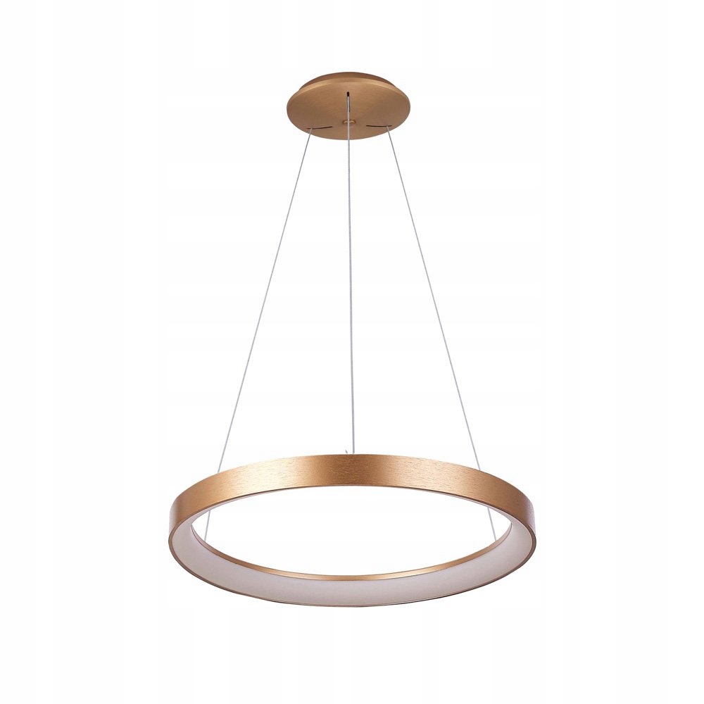 Moderná okrúhla závesná Led lampa s krúžkom 38 W Vico, variabilná farba