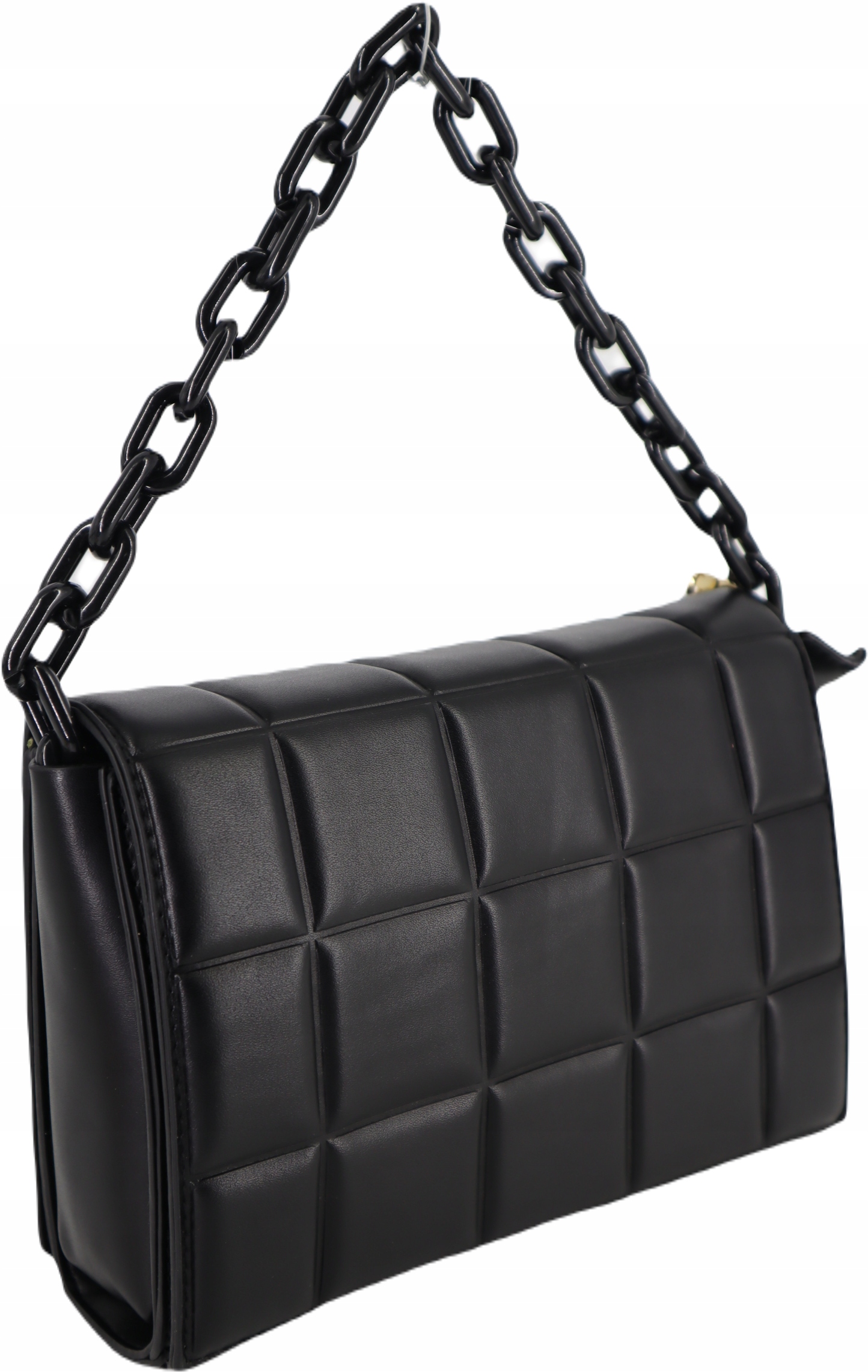 TOREBKA LISTONOSZKA KUFEREK MODNY PIKOWANY Z RĄCZKĄ Cechy dodatkowe kieszonka na telefon pikowana