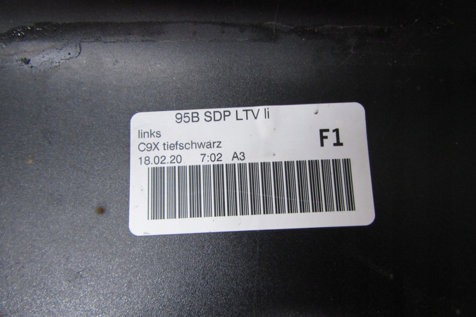 молдинг порога левый PORSCHE MACAN 95B 13- GTS