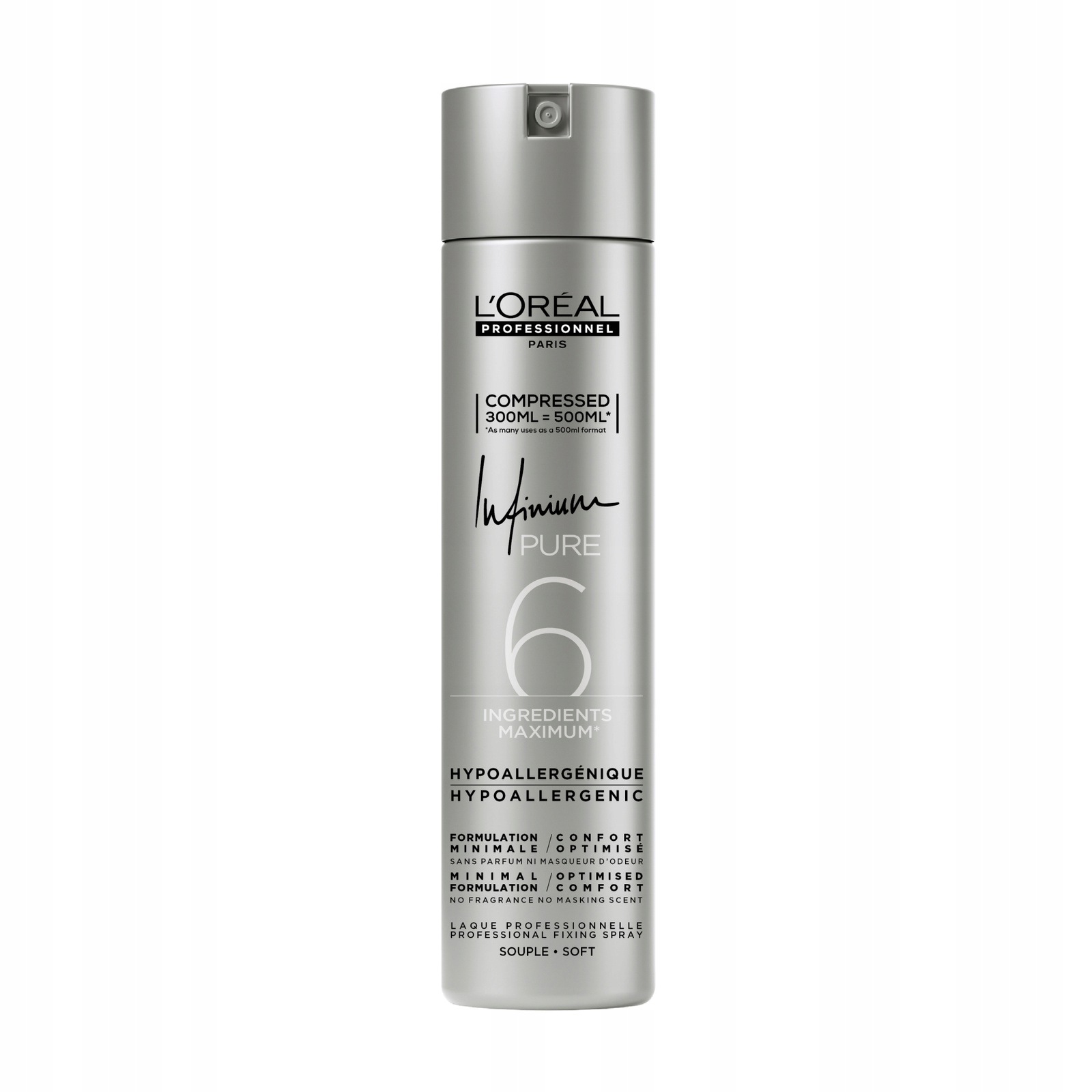 L’oreal Professionnel Infinium Pure Soft Lak na vlasy 300 ml