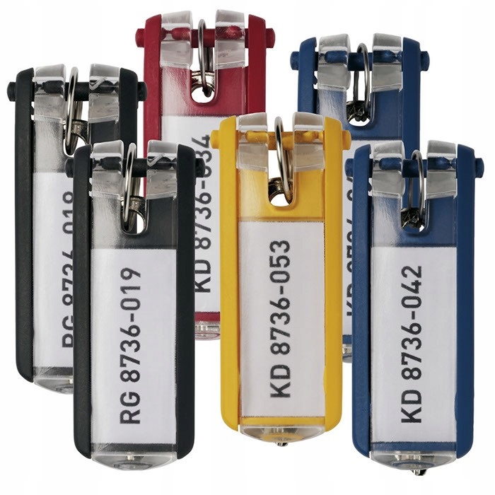 

Key Clip, zawieszki do kluczy 6 szt.