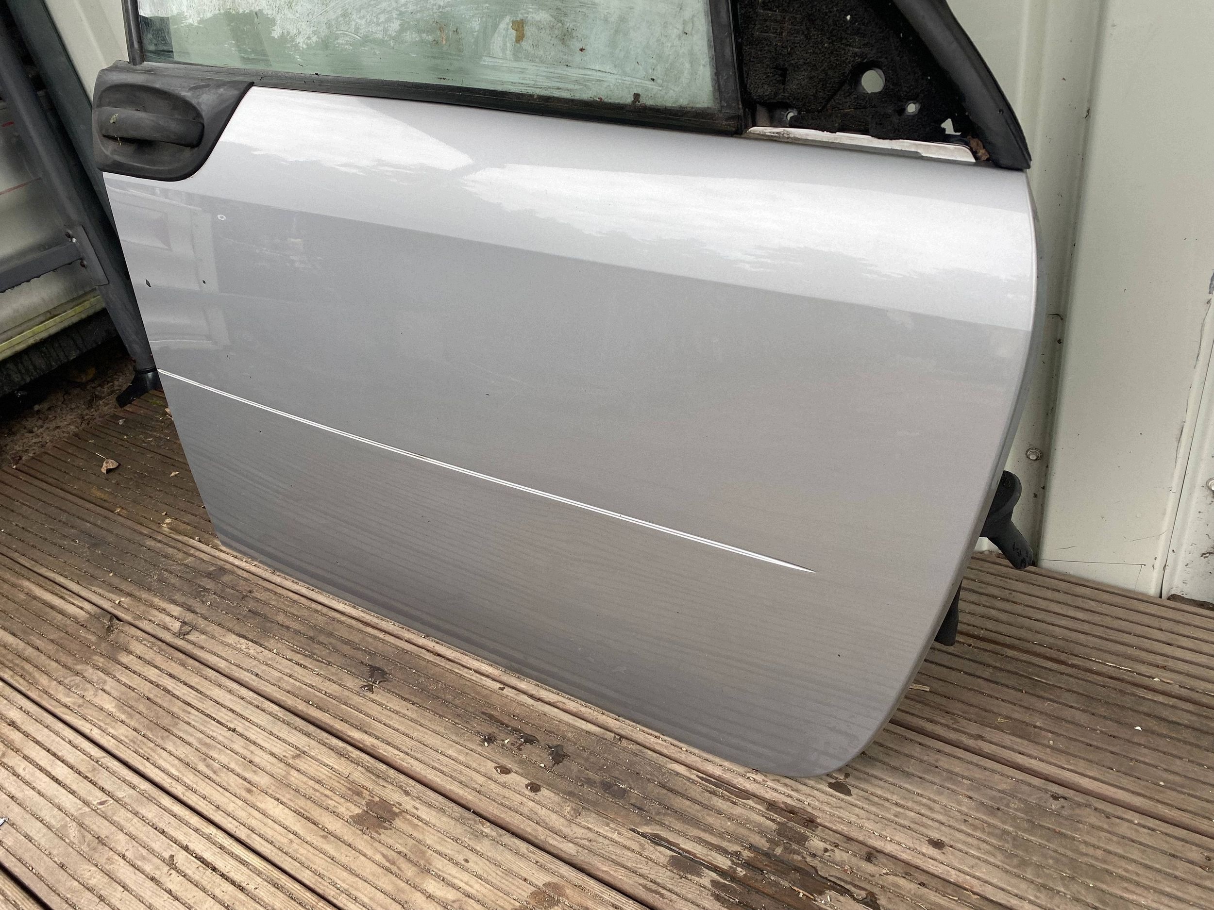 SMART FORFOUR and complete door right front front SREBRNY