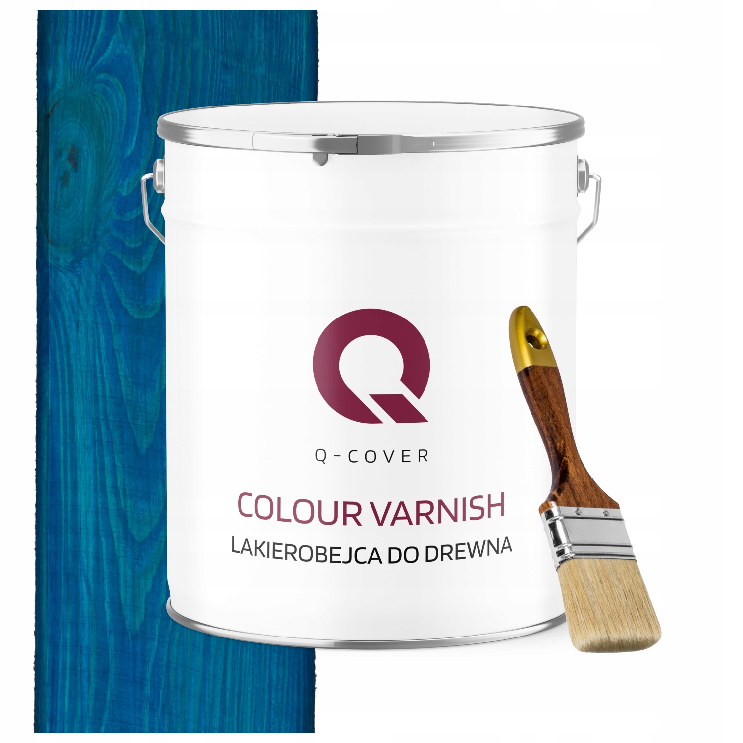 Lakovník Na Dřevěné Prvky Výkonný 3V1 Modrý Satén 5L+BONUS