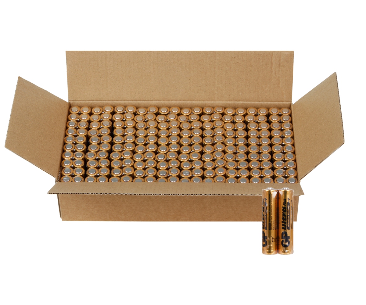 200 x Bateria alkaliczna Aaa Gp Ultra Plus 24AUP LR03 (200 sztuk) przemysł