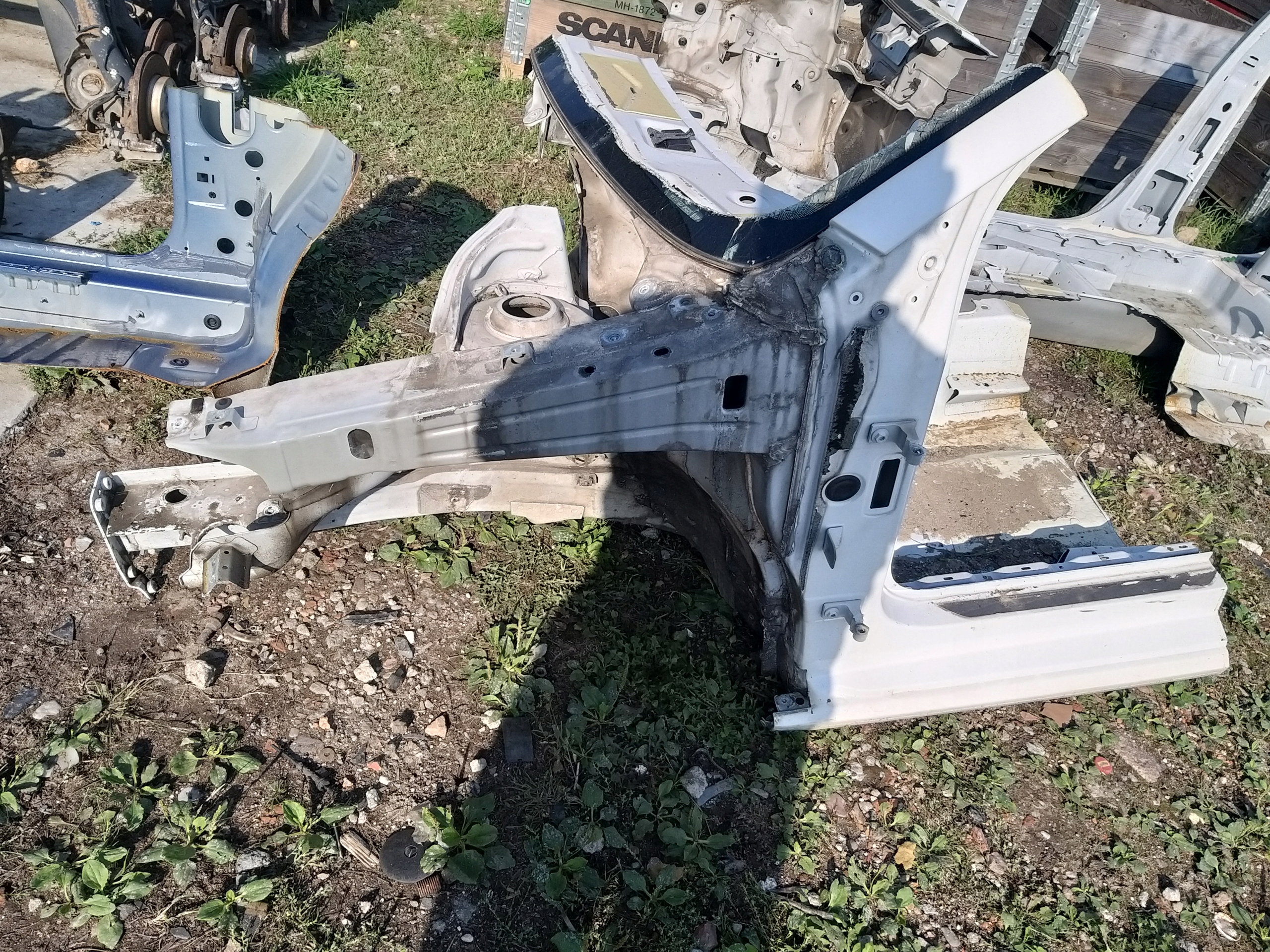 VW POLO В 6Rc ЧЕТВЕРТИНА ПЕРЕД ПЕРЕДНЯ ЛІВА ФАРТУХ ЛОНЖЕРОН СТІЙКА