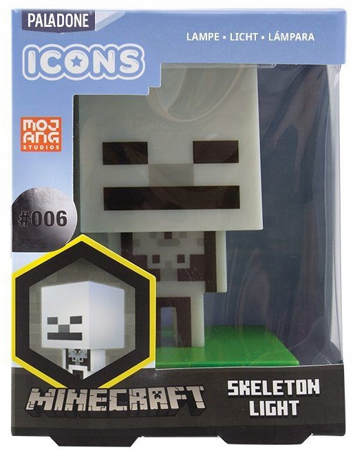 LAMPKA MINECRAFT SZKIELET MOB SKELETON wys.11,8cm Kod producenta P5525
