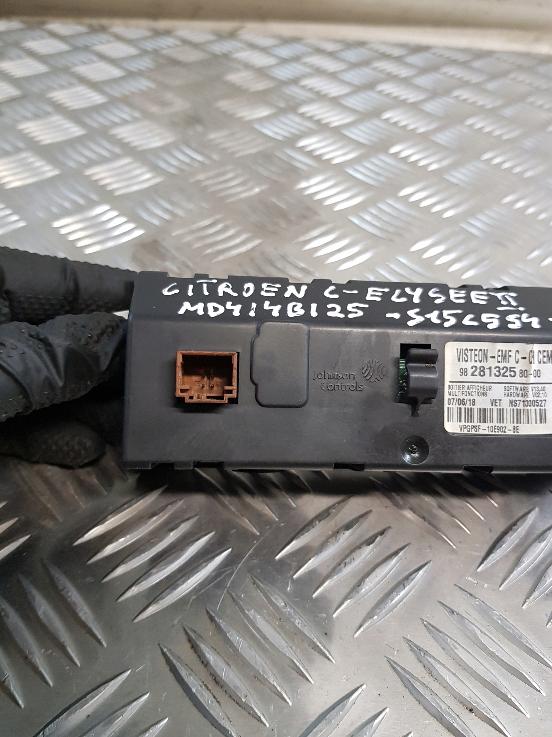 CITROEN C-ELYSEE II 18r. display 9828132580