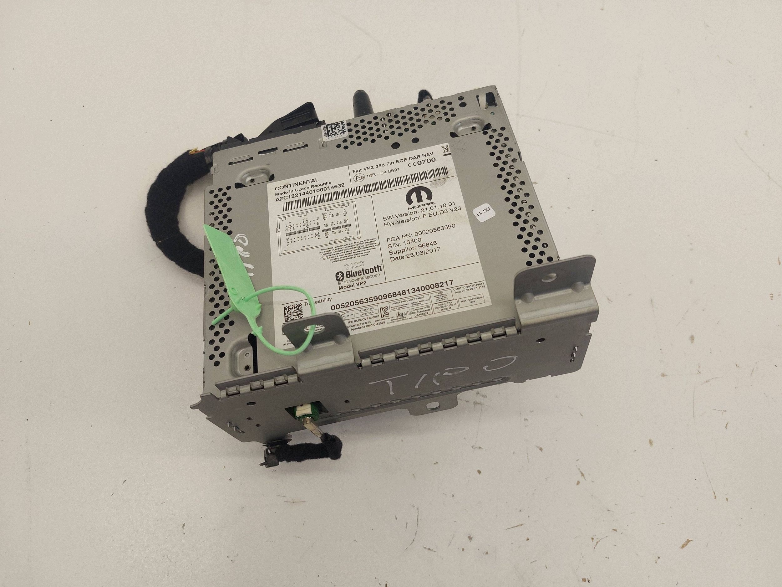 FIAT TIPO II 15r> RADIO radio 00520563590
