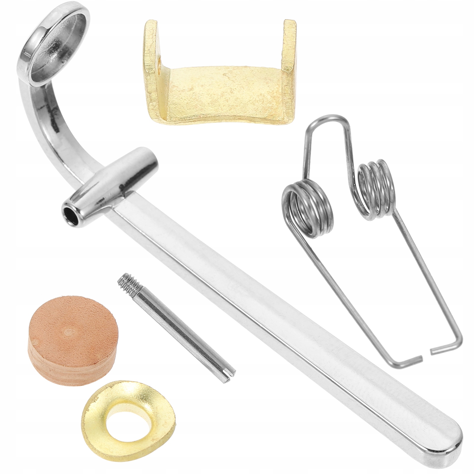 ZAWORY SPUSTOWE DO PUZONU Z KORKIEM INSTRUMENT ODPŁYWOWY TRĄBKA PLASTIK METAL Marka bez marki