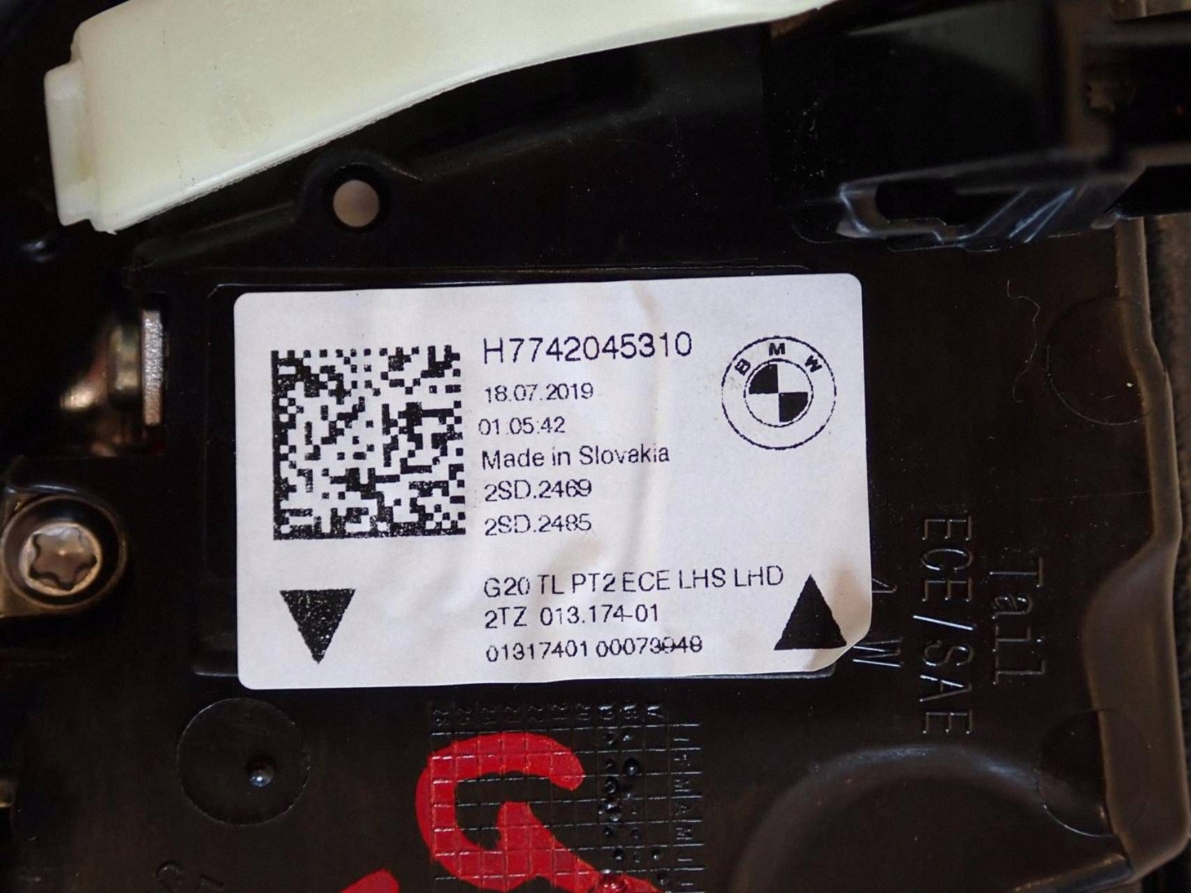 light rear part rear left BMW 3 G20 2018- sedan 774204531