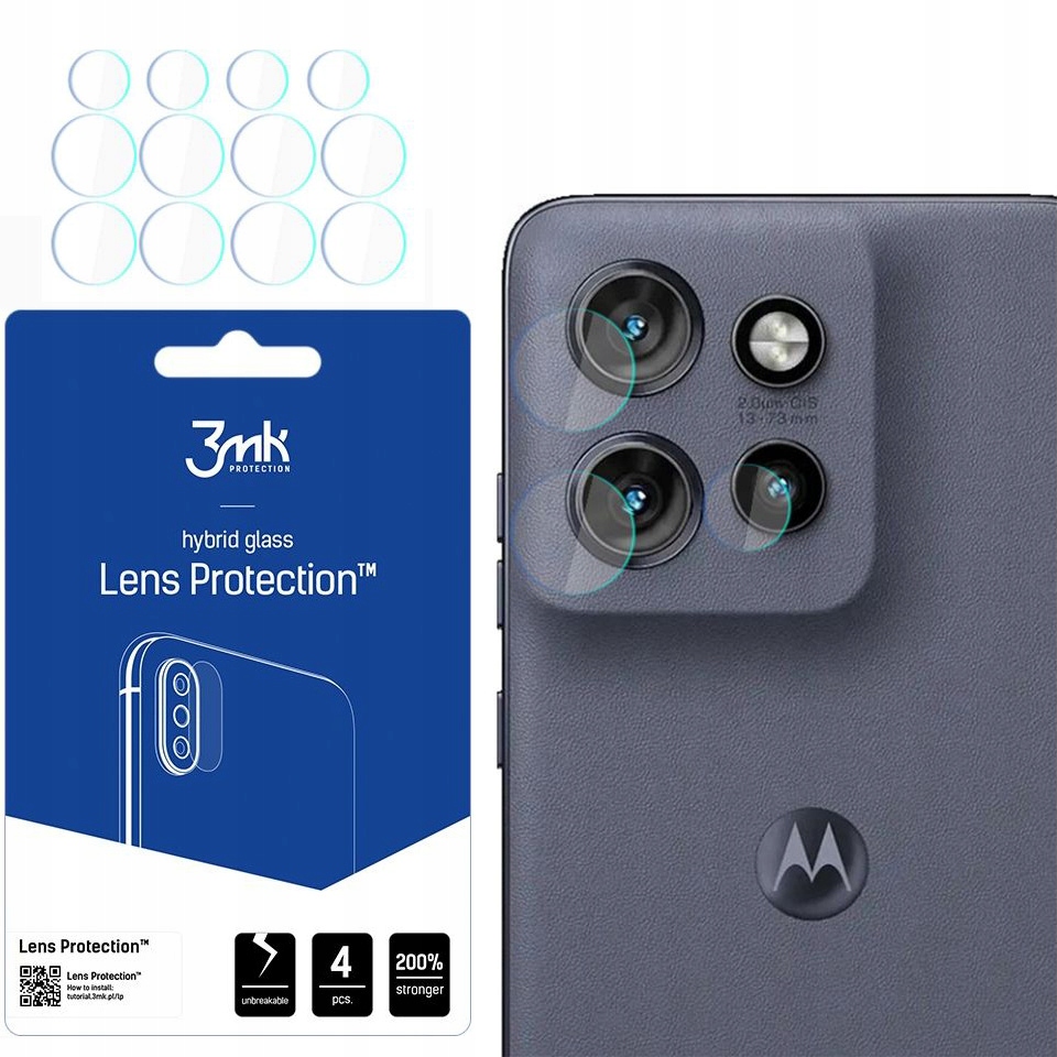Szkło hybrydowe do obiektywu aparatu 3mk Lens Protection™ na Edge