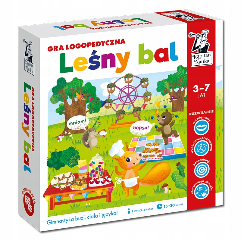 

Leśny bal. Kapitan Nauka. Gra logopedyczna