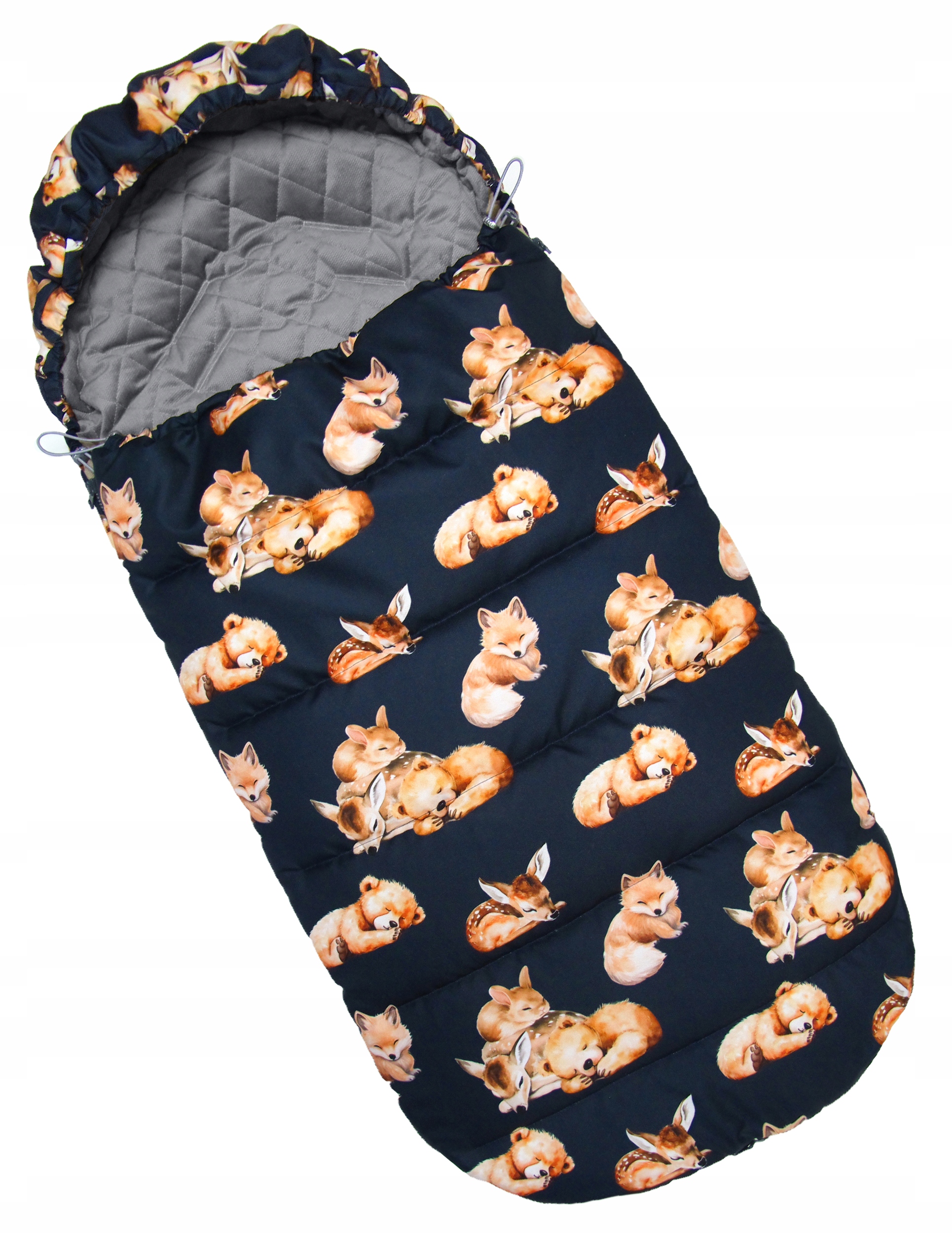 ŚPIWOREK do wózka SPACERÓWKI _ VELVET pikowany 120