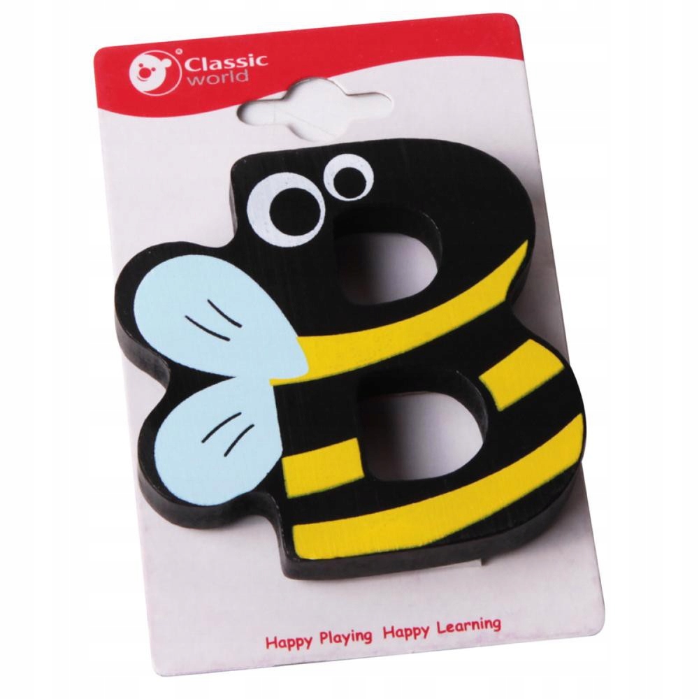 

Drewniana Literka H Nauka Alfabet Classic World