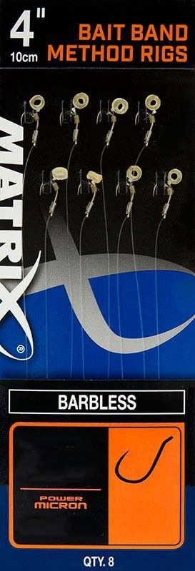 Przypon Matrix 4 Bait Band Method Barbless X8 18