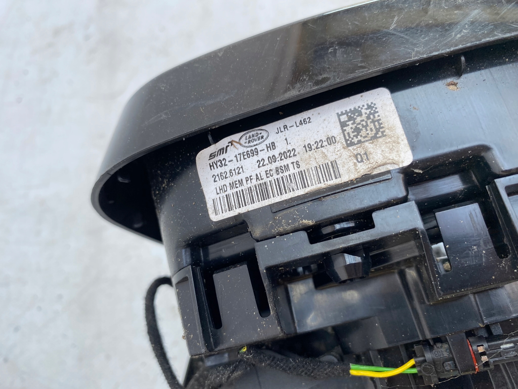 LAND ROVER DISCOVERY 5 V 17- mirror left 18 PIN HY32-17E699-HB