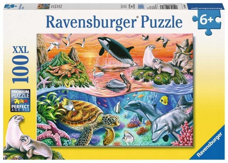 

Puzzle XXL 100 El Wzburzony ocean Ravensburger