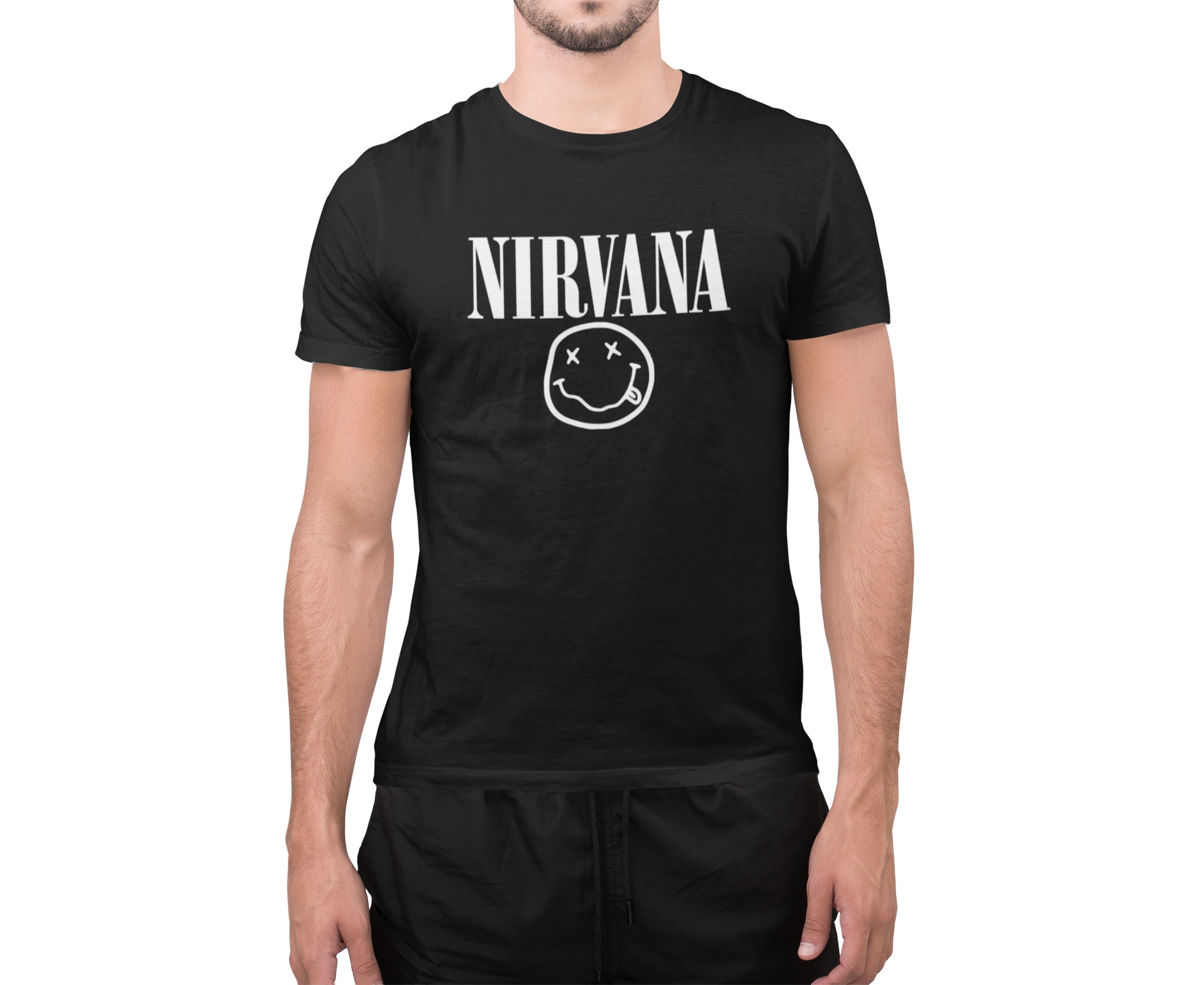 

Koszulka T-shirt Z Nadrukiem Nirvana 2XL